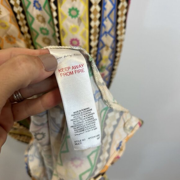 Anthropologie Never Fully Dressed Size 12 Remi Midi Dress Colorful Printed - Picture 7 of 16